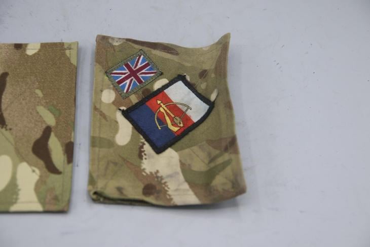 Britská armada shoulder pads MTP nasivky - Sběratelství
