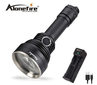 Alonefire X40, pátrací svítilna 1500m, jako laser LEP, AKU + NABÍJEČKA