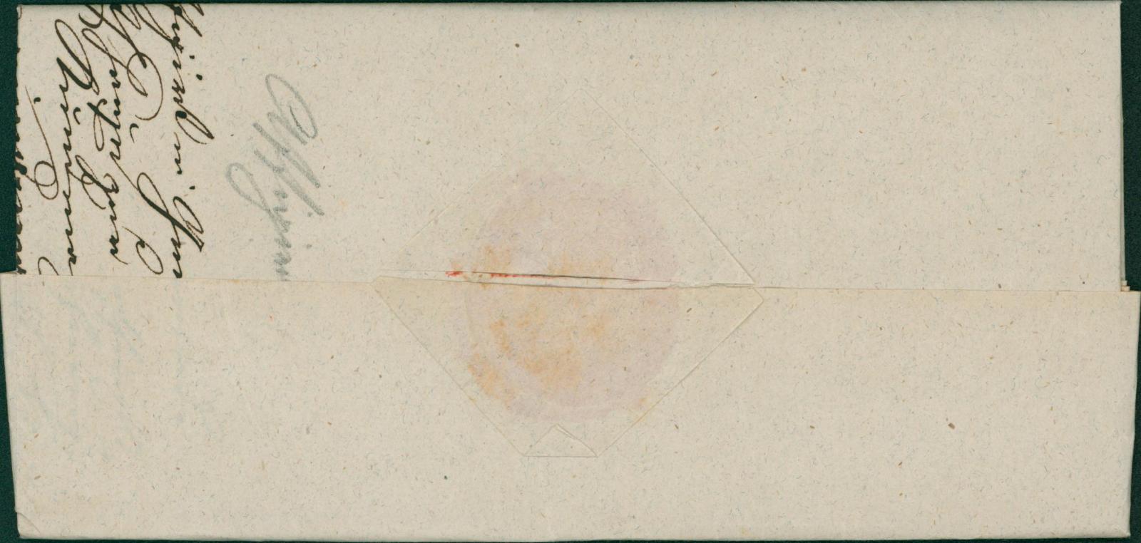13C151 Dopis ex offo - Nové Město, r. 1856 - Filatelie
