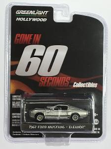 1967 Ford Mustang Eleanor - film 60 sekund - Greenlight 1/64 (V12-b16)