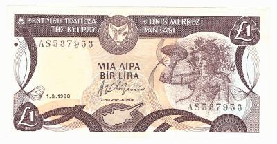 Kypr1 Pound 1.3.1993 (AS 537953) stav VF