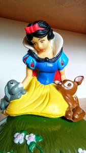 Hračka-dekorace pro děti. Sněhurka a zvířátka. Figurka Disney.