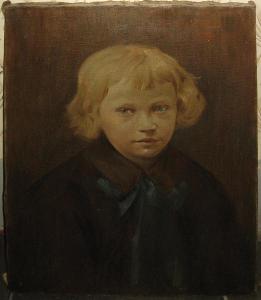 Peters Otto : Portrét chlapce, dat. 1902 