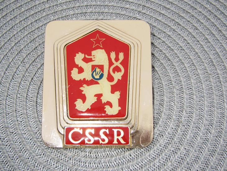 Starý odznak-označení - ČSSR se státním znakem-SNB, VB, ČSLA ? od 1,- - Faleristika