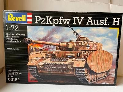 REVELL 1/72 NĚMECKÝ TANK PzKpfw IV AUSF. H