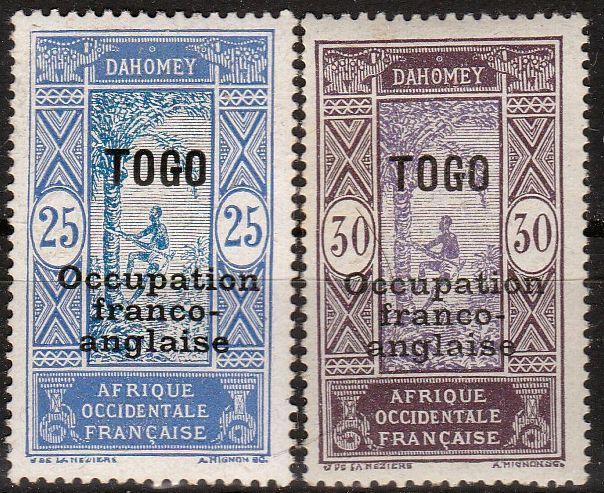 Franc. kolonie - Togo - Filatelie