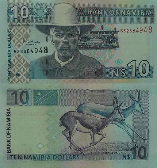 Namíbie 10 dollars P4c  UNC - Bankovky Afrika