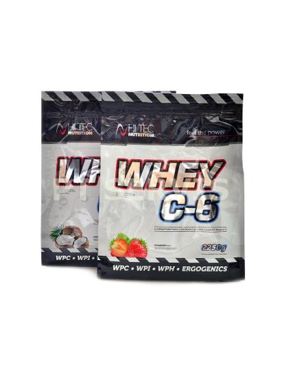 BLACK FRIDAY - Whey C6 protein 2 x 2250g Hitec nutrition - sleva 52% - Sport a turistika