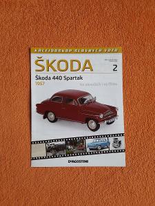 Škoda 440 Spartak 1957 *** ČASOPIS číslo 2  ***  