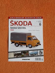 Škoda 1203 ROL 1985 *** ČASOPIS číslo 6  ***  