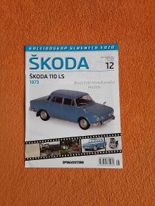 Škoda 110 LS 1973 *** ČASOPIS číslo 12  ***  