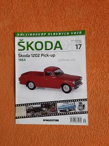 Škoda 1202 Pick-up 1964 *** ČASOPIS číslo 17  ***  