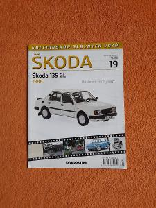 Škoda 135 GL 1988 *** ČASOPIS číslo 19  ***  