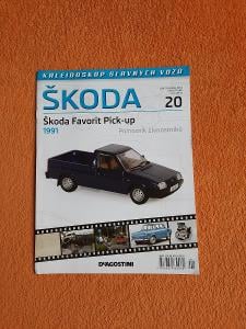 Škoda Favorit Pick-up 1991 *** ČASOPIS číslo 20  ***  