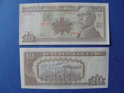 10 Pesos 2015 Cuba - P117 - UNC - /I314/