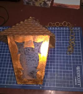 Lampa závěsná, ručně vyrobená