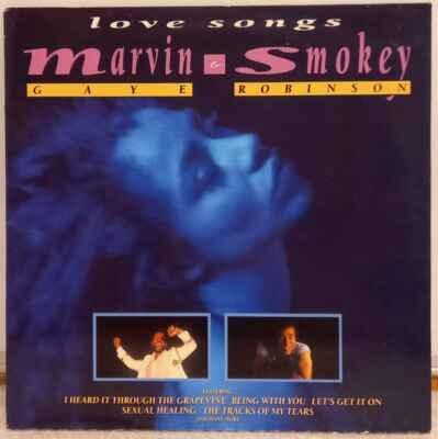 LP Marvin Gaye & Smokey Robinson - Love Songs, 1988 EX - Hudba
