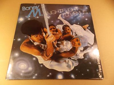 Boney M NIGHTFLIGHT TO VENUS 1978 NL LP se sadou pohlednic rare