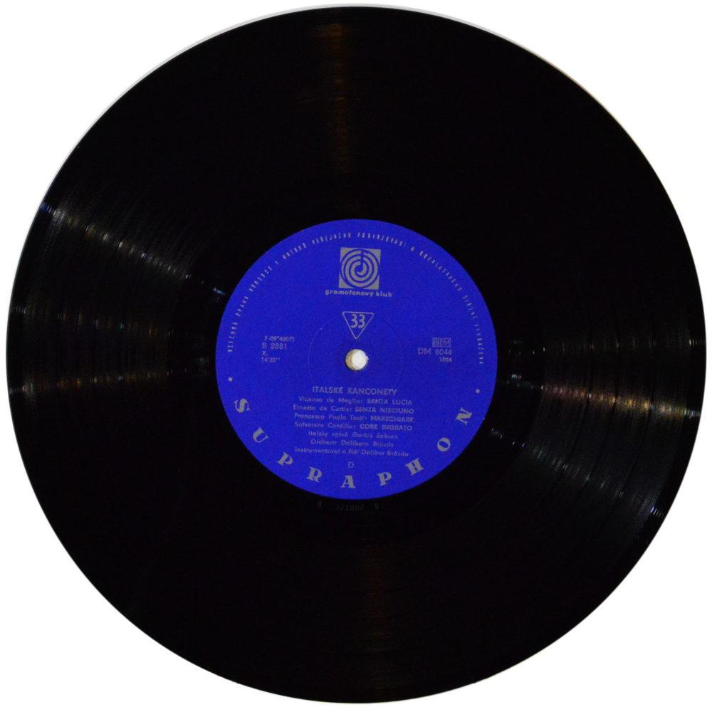 gramofonová deska ITALSKÉ KANCONETY 1964 - Hudba