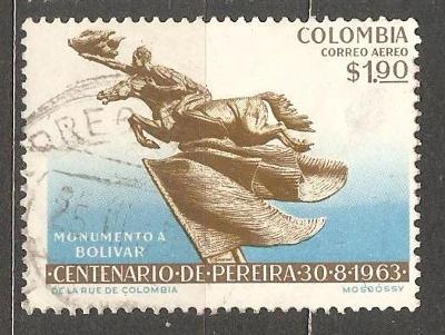 Colombia 1963 Mi 1047 ine raz.