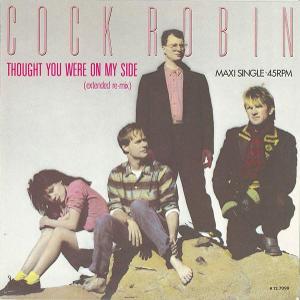 LP COCK ROBIN- Thought You Were On My Side  (12"Maxi Single)