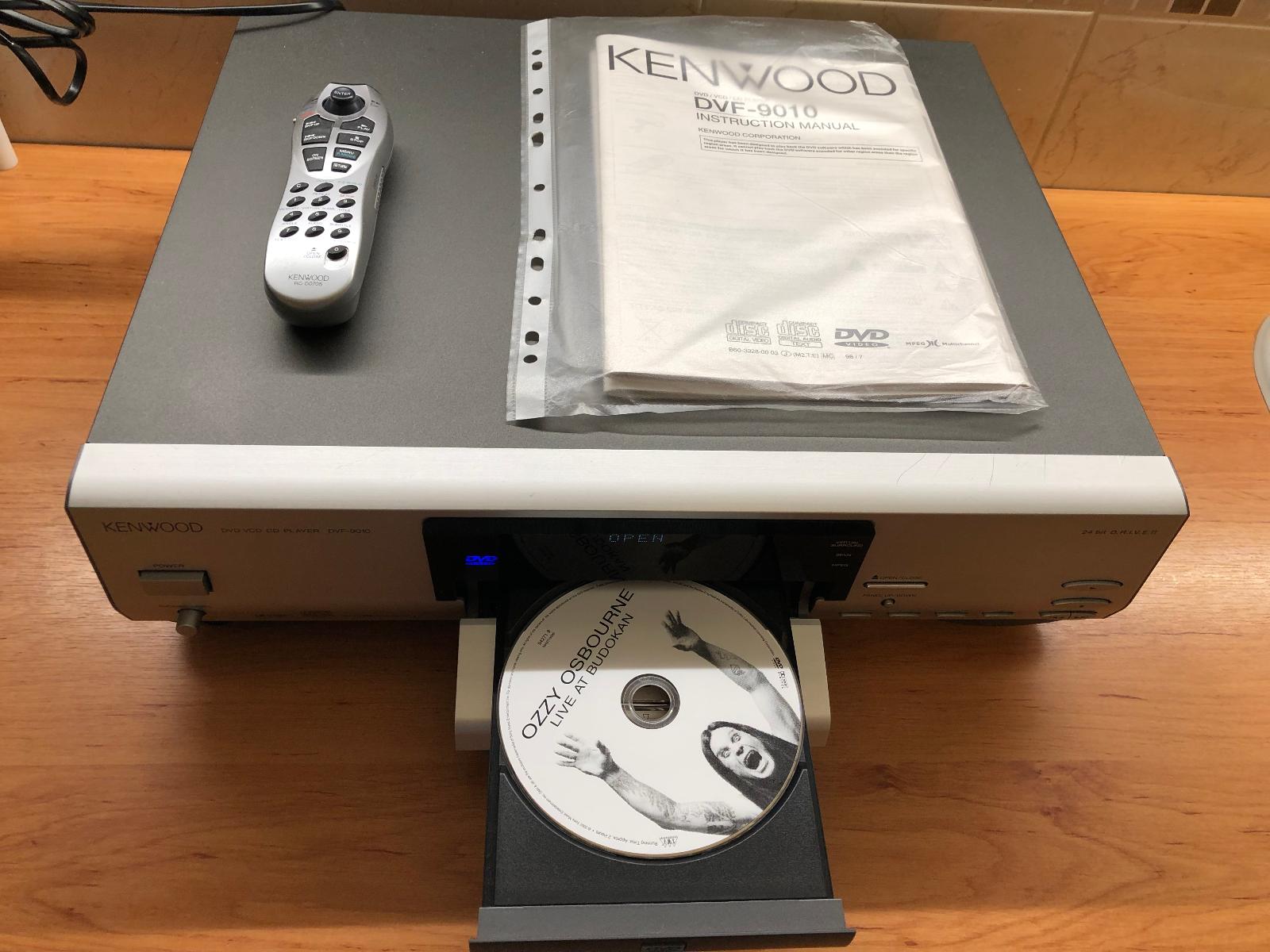 DVD/CD přehrávač KENWOOD DVF 9010 - TV, audio, video