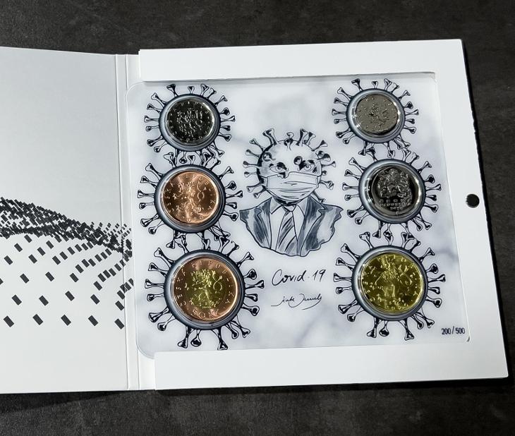 Sada českých oběžných mincí 2020 - Covid-19 - - Numismatika