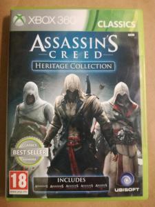 Sběratelská edice her Assassins Creed - Heritage Collectiom (Xbox 360)