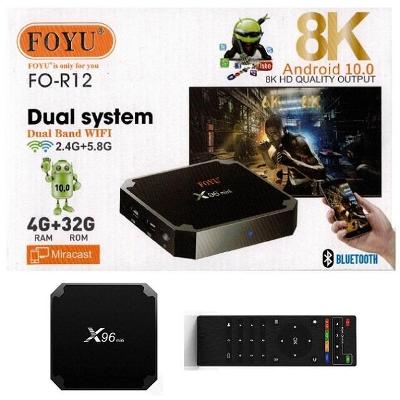 TV 8K Box FO-R12 4G Ram 16G Rom 32g +
