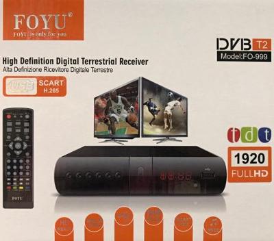 Set-top box pro příjem pozemního vysílání DVB-T2 model FO-999