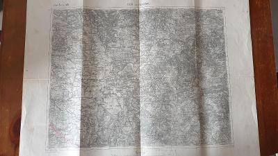 R-U vojenská mapa 1882-Cheb-Falknov-Františkovy lázně-Kinžvart-Loket