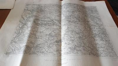 R-U vojenská mapa 1910-Mladá Boleslav-Liban-Loučen-Sobotka-Kopidlno