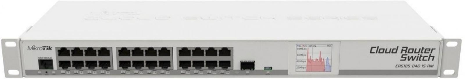 Switch MikroTik CRS125-24G-1S-RM - PC komponenty