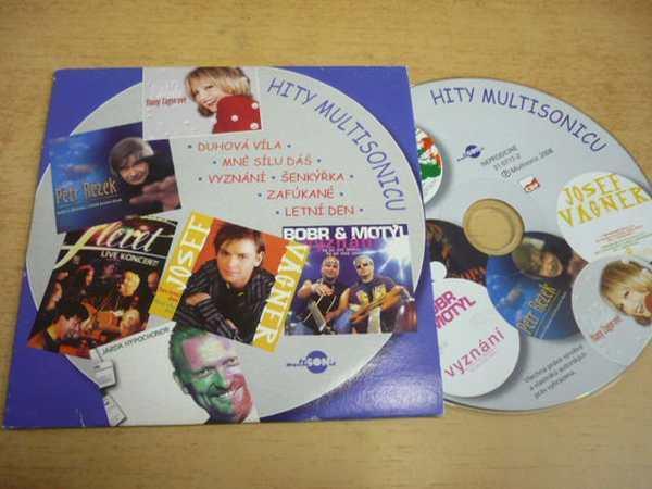 CD HITY MULTISONICU / Zagorová, Rezek, Fleret... - Hudba