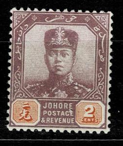 Malaya - JOHORE 1904 Mi 46* - Nr.163 
