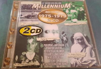 2CD Millenium-   40 Hits. 1975- 1979. Disky. France.