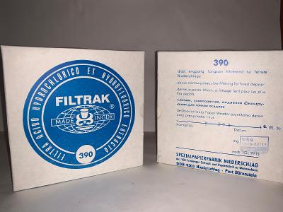 Filtrační papír Filtrak 390 (průměr 12,5 cm, 2 krabičky)