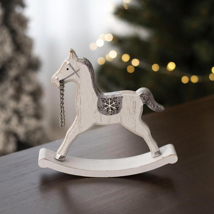 Vánoční dekorace  - Houpací kůň 