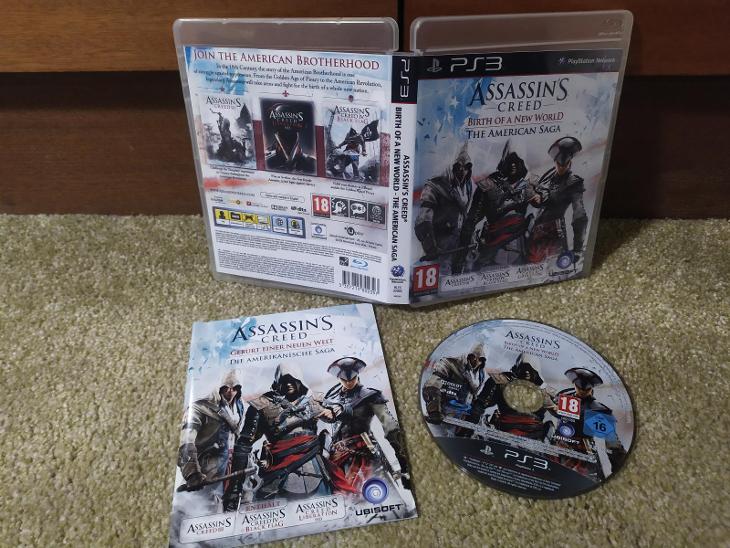 Assassin's Creed American Saga (3 hry v 1) PS3 / Playstation 3 - Hry