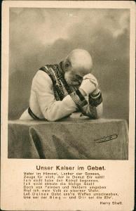 30A858 František Josef - modlící se