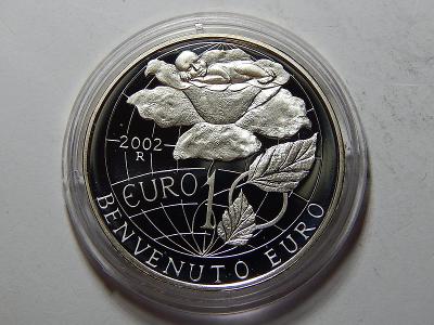 San Marino 10 Euro 2002 Ag PROOF čŠU003