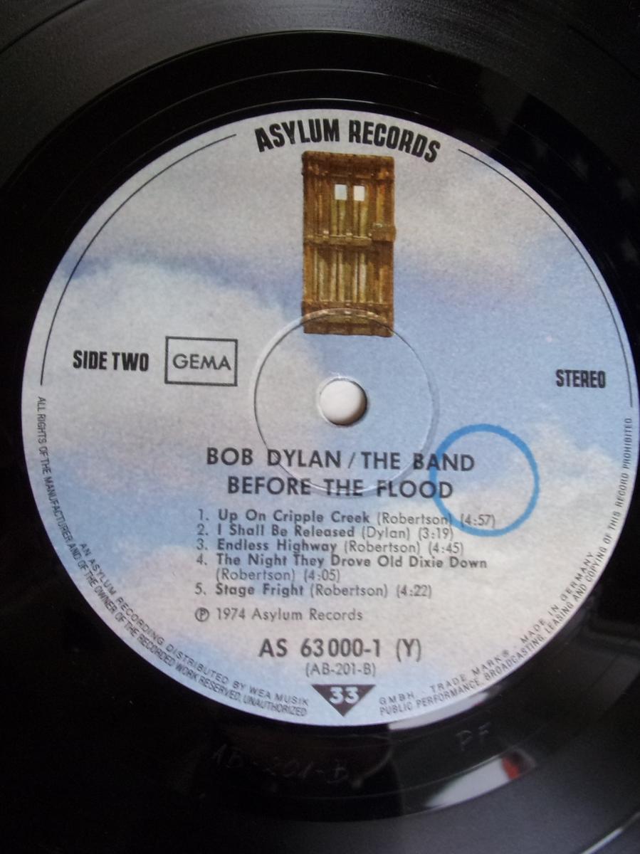 ⭐️ 2LP: BOB DYLAN - BEFORE THE FLOOD, desky jako nove NM Germany 1974 - LP / Vinylové desky