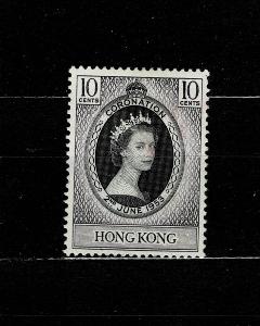 korunovace královny 1953 - Mi 177(*) - Nr.168