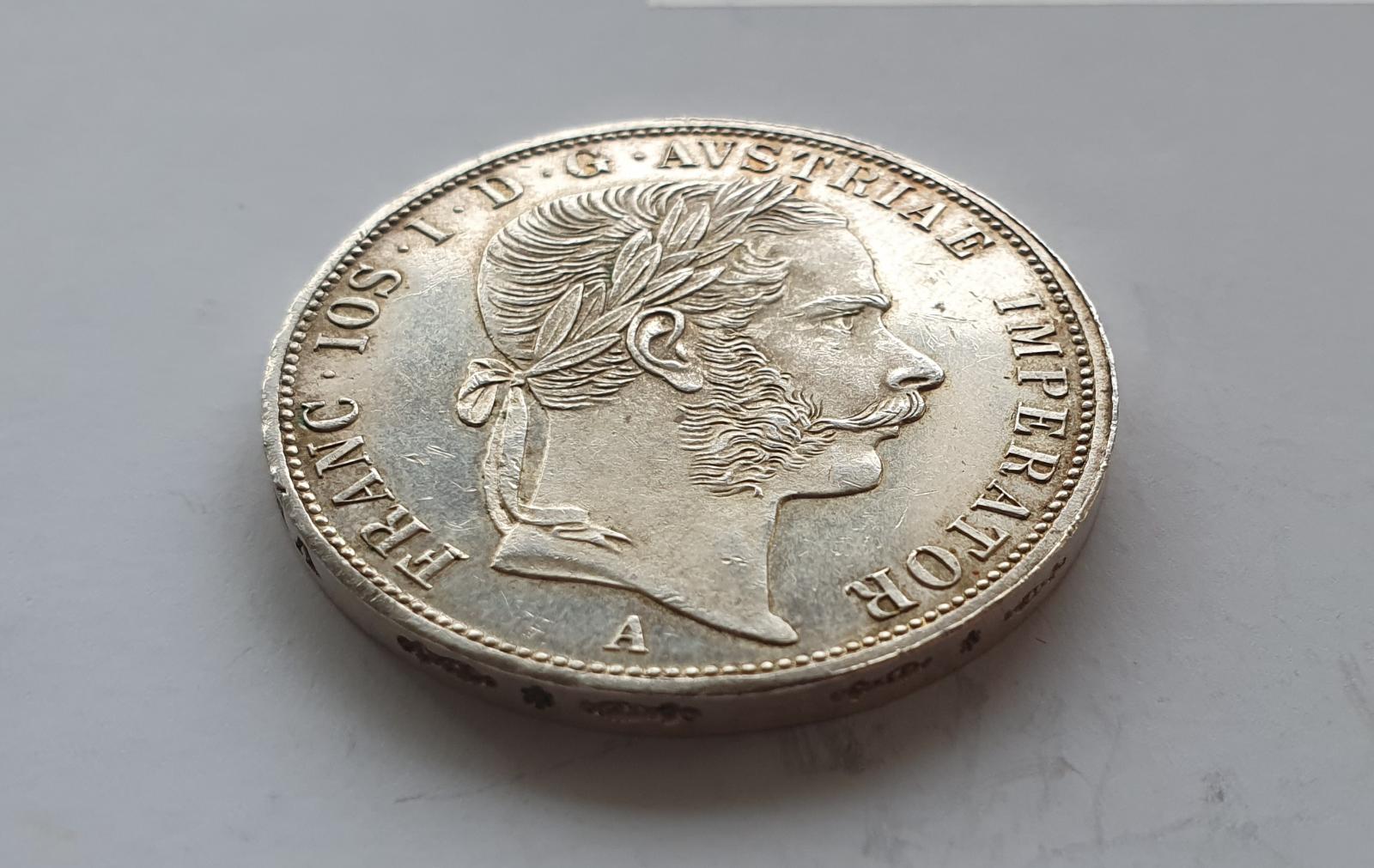 DVOUZLATNÍK  1870  A - Numismatika