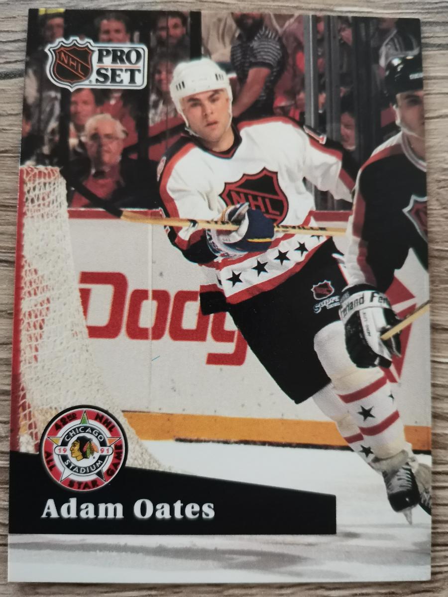 Karta Pro Set 91-92 č 291 Adam Oates - Hokejové karty