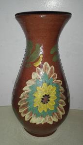 keramická váza výška 23 cm