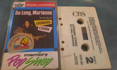 MC Leonard Cohen- So long Marianne.The very best of. CBS Holland. Rare