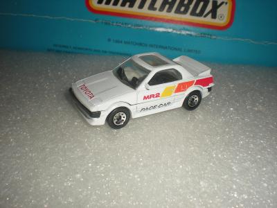 Matchbox Toyota MR-2  r.1986 Tovární chyba!!
