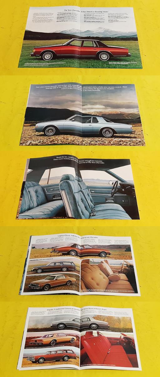 --- Chevrolet Caprice Classic / Impala (1978) -------------------- USA - Motoristická literatura