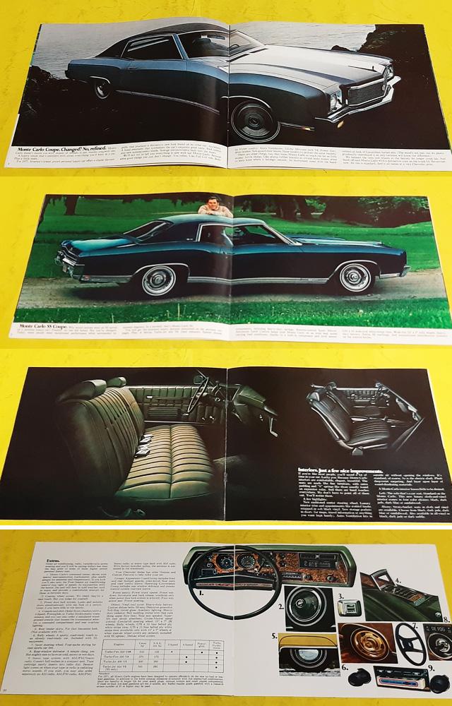 --- Chevrolet Monte Carlo (1971) --------------------------------- USA - Motoristická literatura
